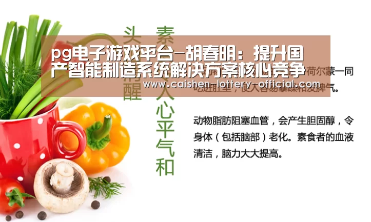 pg电子游戏平台-胡春明:提升国产智能制造系统解决方案核心竞争力(图2) pg电子下载